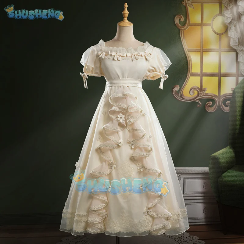 Games Identity V Little Girl Memories Cosplay Costume Eurydice Role Play Uniform Halloween Carnival Party Lolita Outfit Props