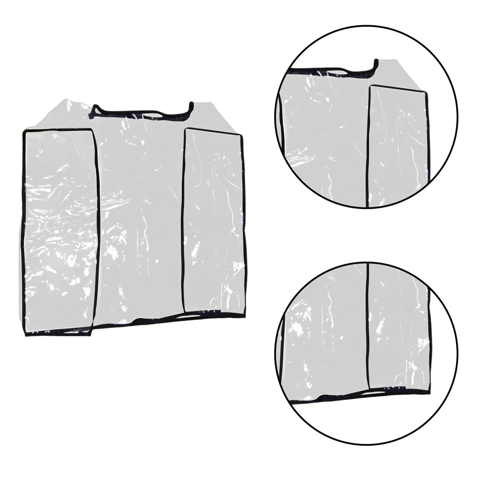 Tote Bag Rain Cover Practical for Men Women Rain Hood Handbag Cover 43cm x 33cm