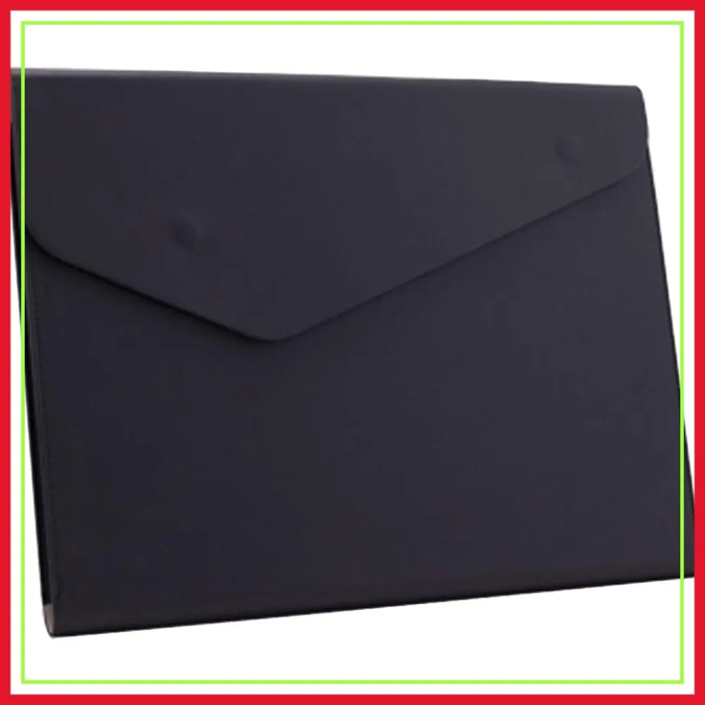 

PU Leather A4 Folder Document Holder Waterproof Portfolio Envelope Case with Magnetic Closure