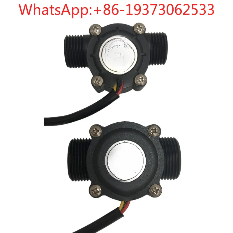 Axial Water Flow Sensor Pulse NPN Flowmeter