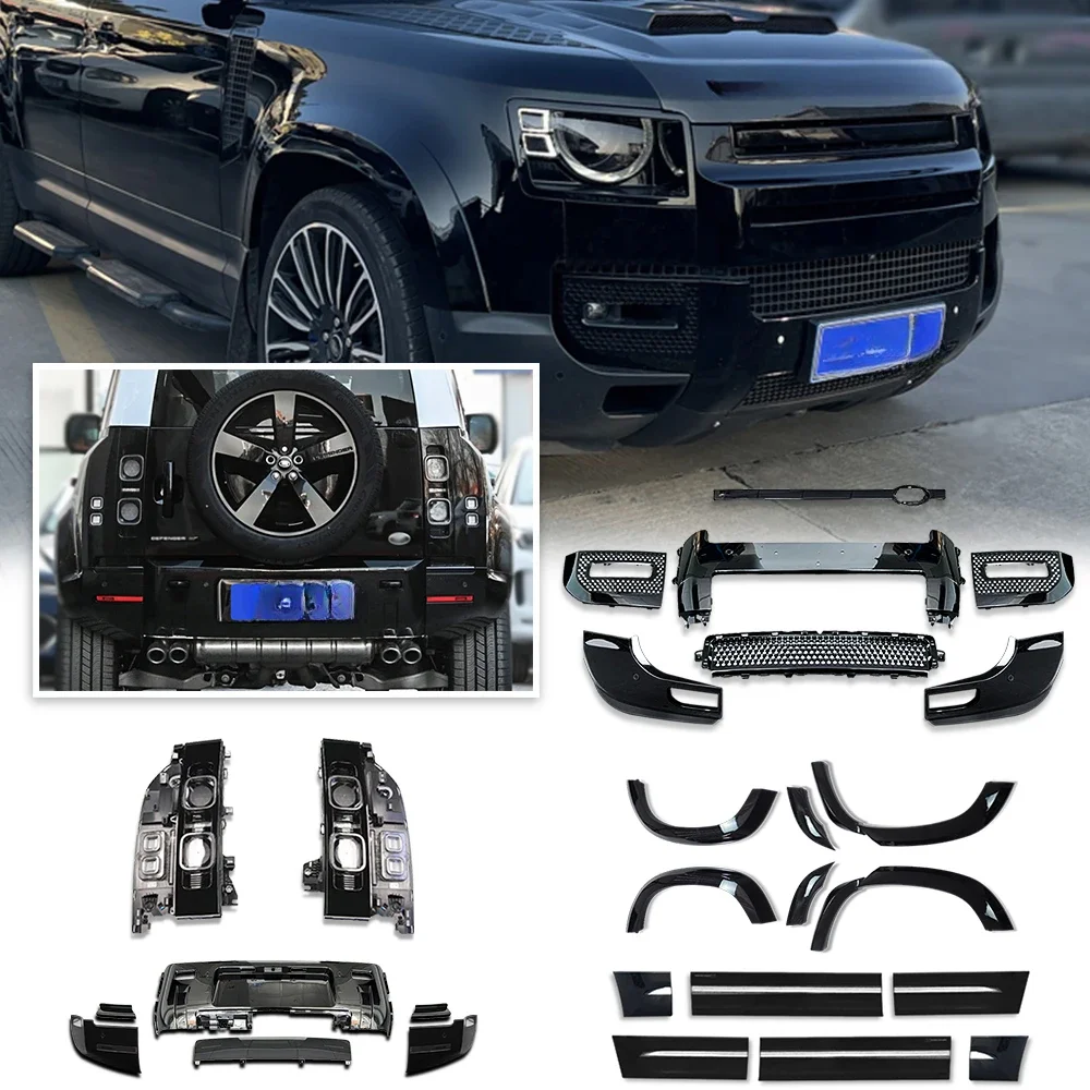 

2022 2023 used car accessories body kit for land rover defender 110