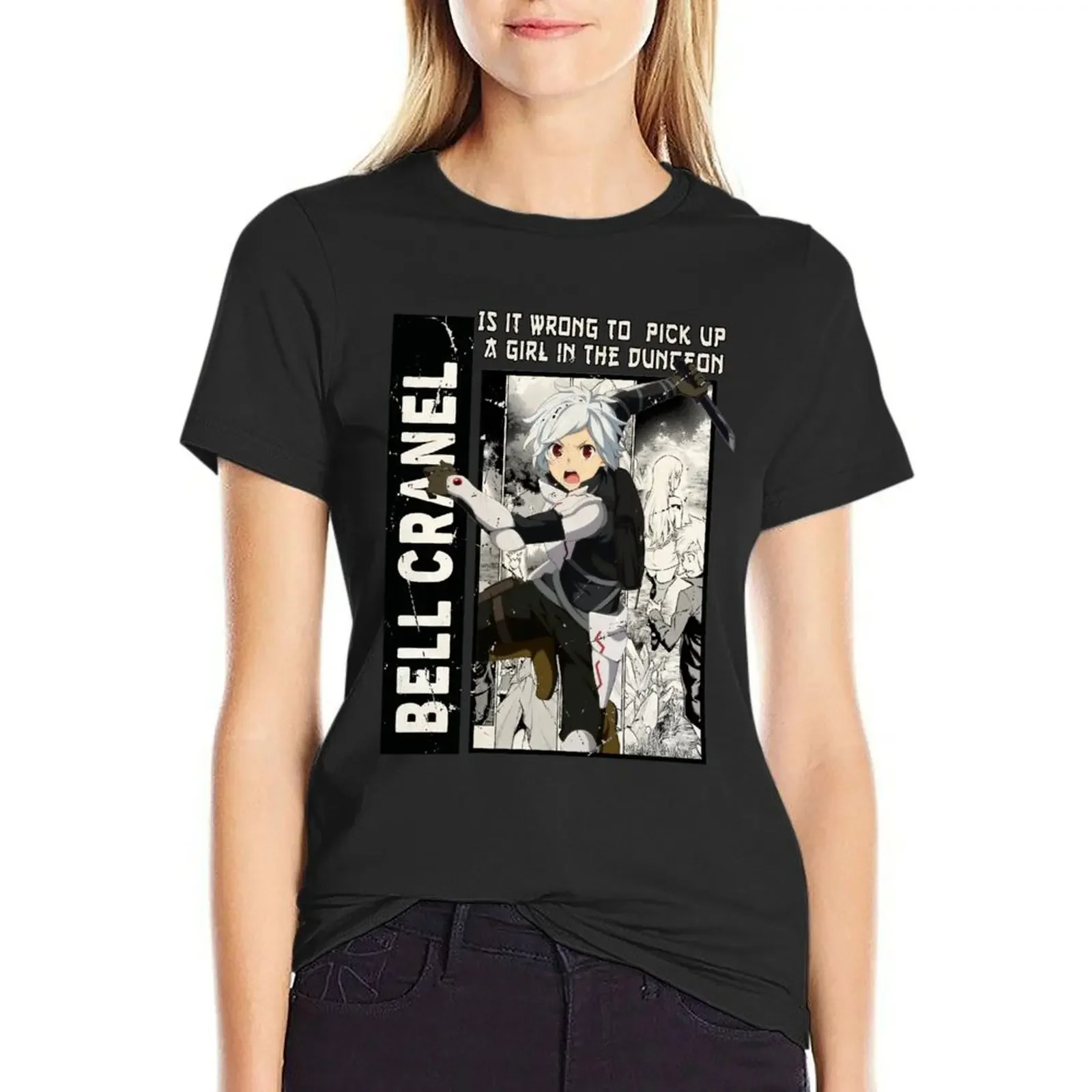 

Bell Cranel, Danmachi T-Shirt blacks plain shirts graphic tees T-shirt Women