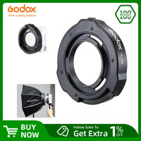 Godox ML-GB Bowens Adapter for ML100Bi & ML60IIBi ML60BI ML60 AD300PRO Godox to Bowens Mount Adapter Ring