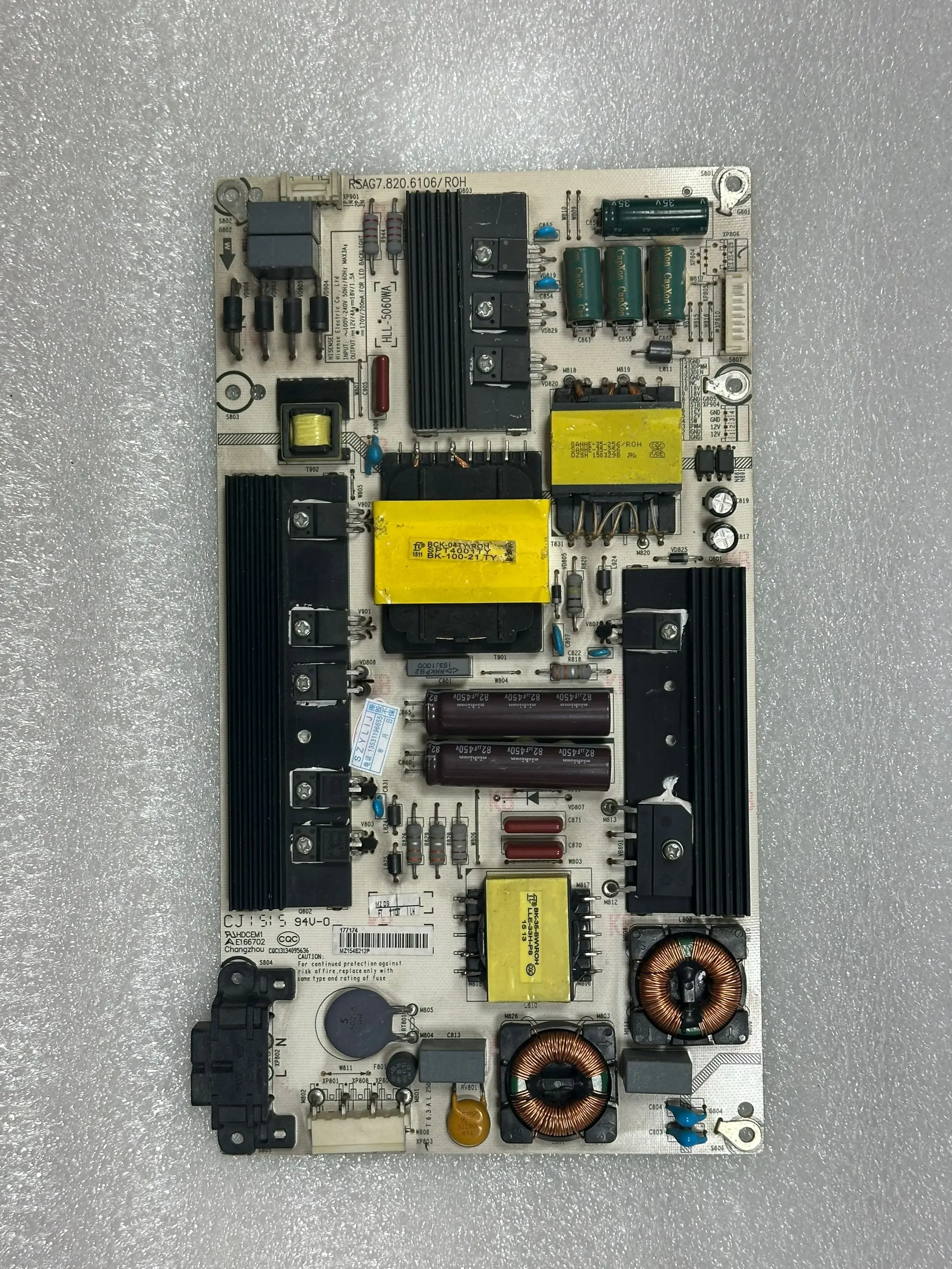 

good Working Power Supply Board RSAG7.820.6106/ROH RSAG7.820.6106 board