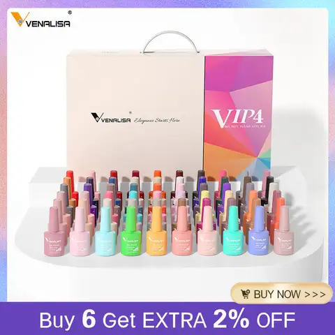 Gel Polish Kit VIP4 HEMA Free VENALISA