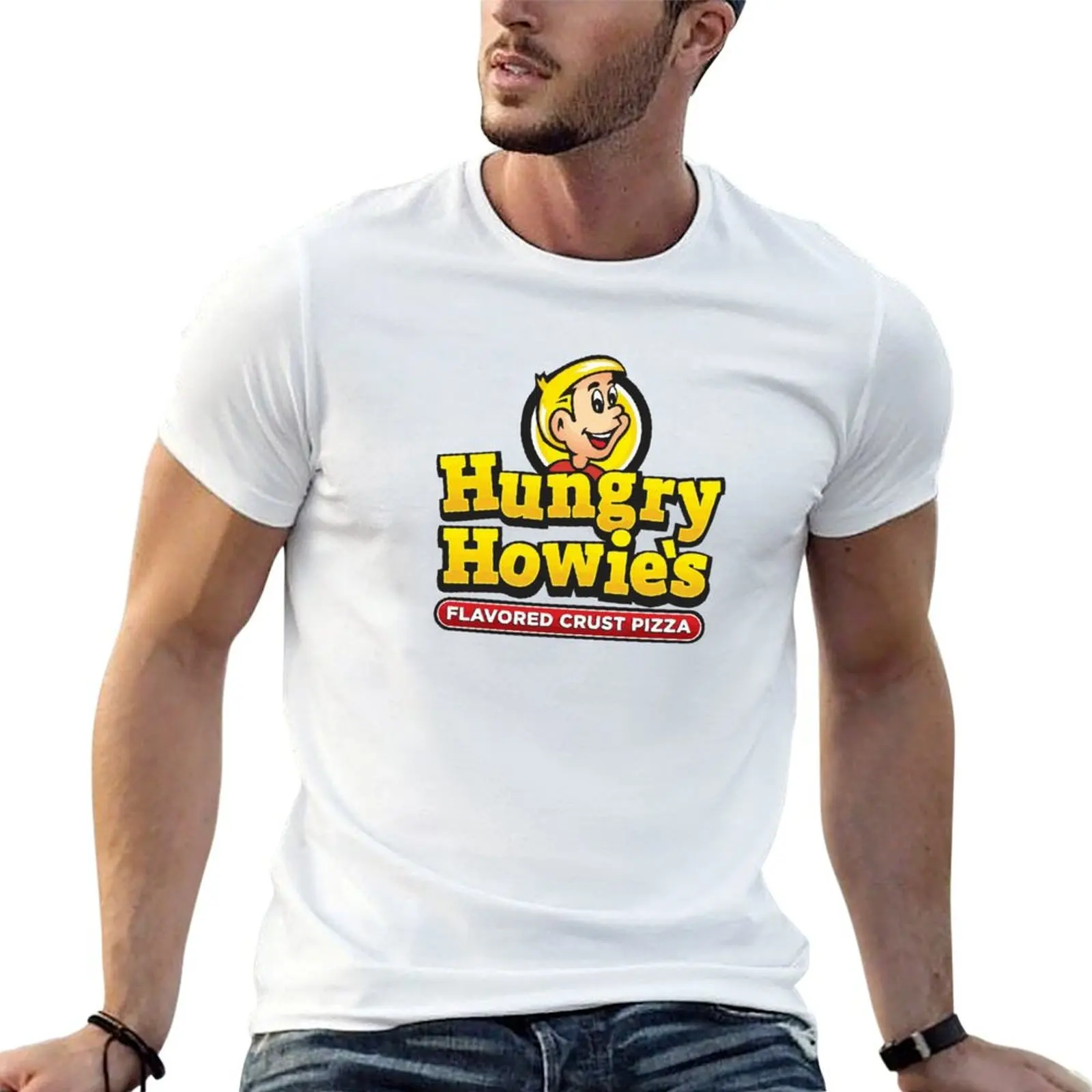 

Hungry Howie's Pizza T-Shirt anime t shirts oversize man t shirts graphic t shirts designer T-shirt