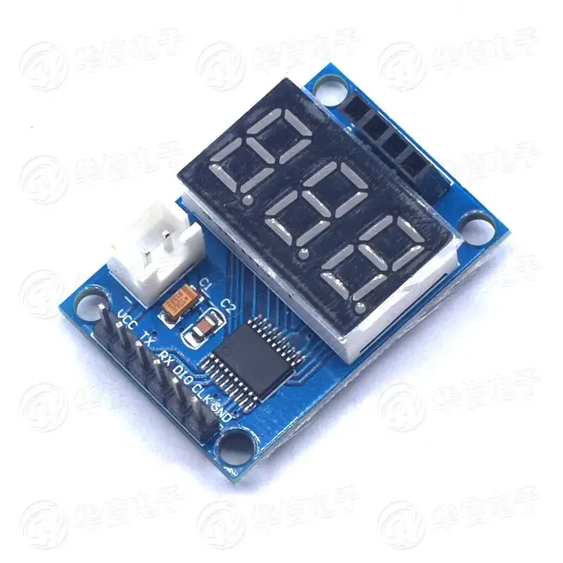 

10pcs/lot Ultrasonic Ranging Module HC-SR04 Test Board Serial Port Output Digital Tube Display Rangefinder