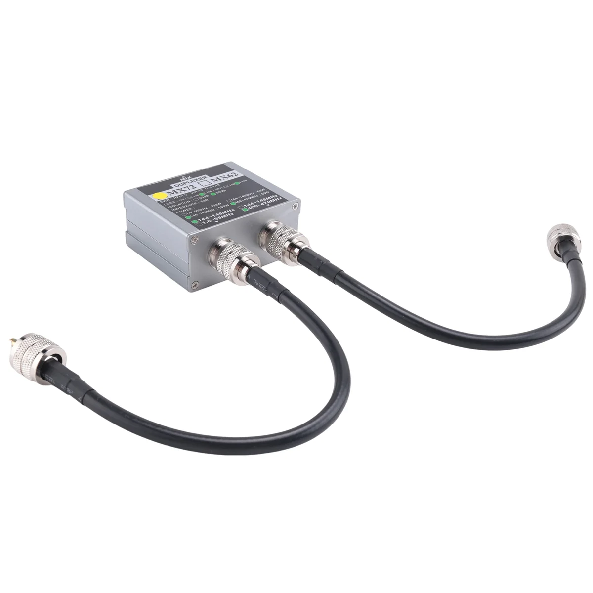 

M20K HF Walkie Talkie Ham VHF UHF Tri-Band Amateur Two Way Radio Antenna Combiner MX72 60-100W Linear Antenna Duplexer