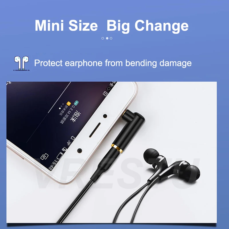L Shape Jack 3 5 Male to Female Gold-plated Connector 3.5 Jack Right 90 Degree Angle 3.5mm 4Pole Male Audio Stereo Plug Adapter