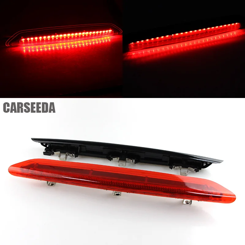 

1x Spare Tire High Mount Brake Light Compatible for Polo-Derby 02-09 6Q6945097 3rd LED Rear Wheel Lights Third Tail Warning Lamp