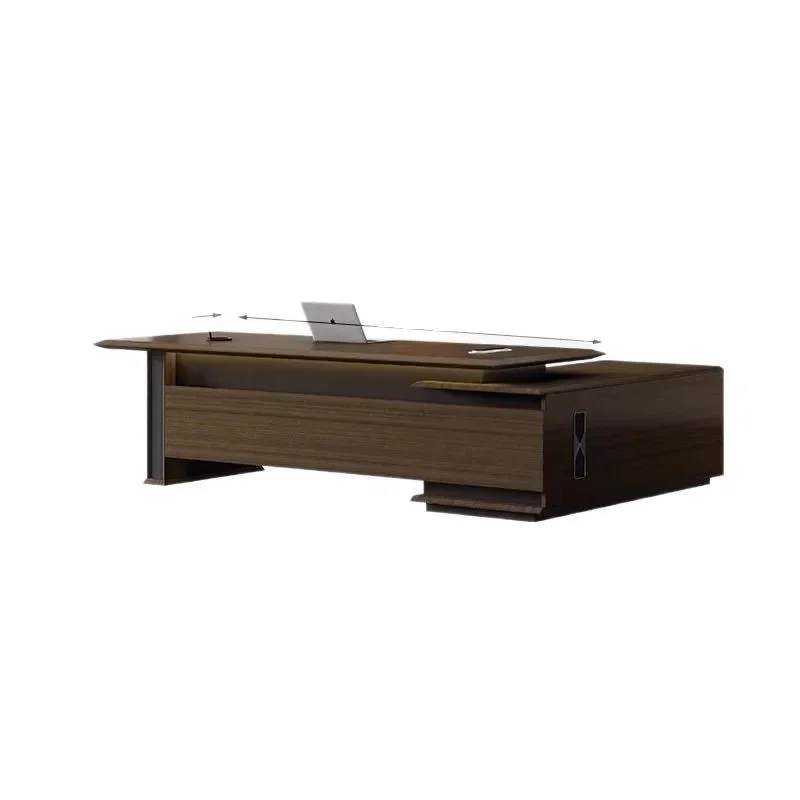 

Light luxury office boss table, simple modern class desk, high-end president table