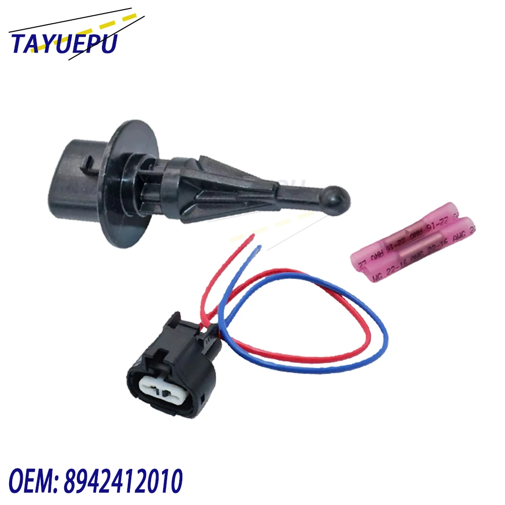 13650-52G00 8942412010 Air Charge Temperature Sensor & Connector For Toyota Mazda Suzuki Lexus Subaru 1999 2000 2001 2002 2003