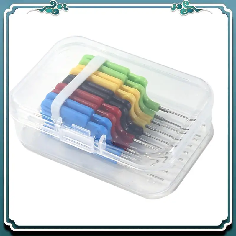 1Set Chip Universal Test Hook Bios Burn-In Clips Solder-Free DAD Wire Sdk08 Double Hook Ic Logic Analyzer Clips