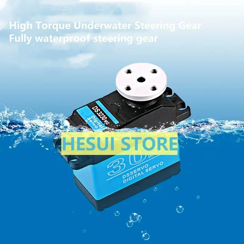 DS3230 30kg fully waterproof metal digital large torque underwater servo robot remote control climbing car