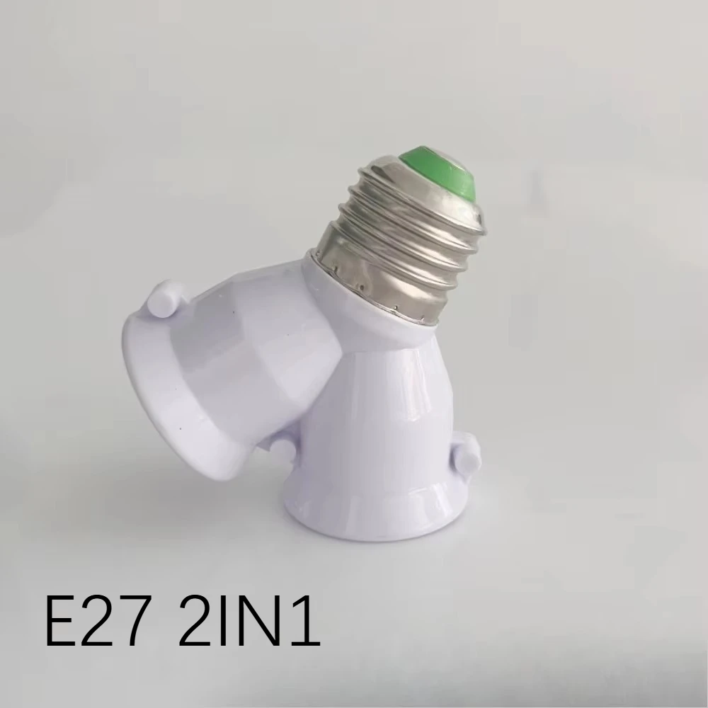 E27 Base Socket Splitter E27 to E27 EU LED Bulb Lamp Holder 2in1/3in1/4in1/5in1/6in1 LED Lamp Socket Light Bulb Adapter Holder