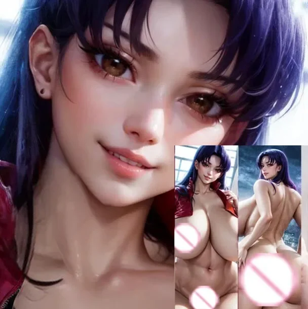 

Dakimakura Misato Futa Anime Body Pillow Cover Double-Sided Print Life Size Pillowcase Gifts