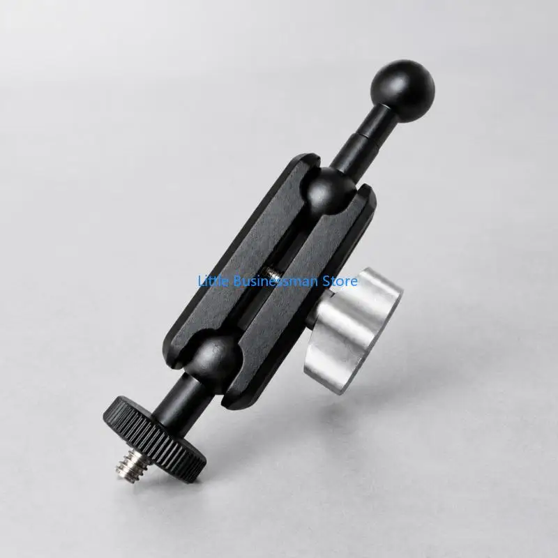 Double-Joint Ball Head Adapter for Compatible Action Camera Mount Setups M76A