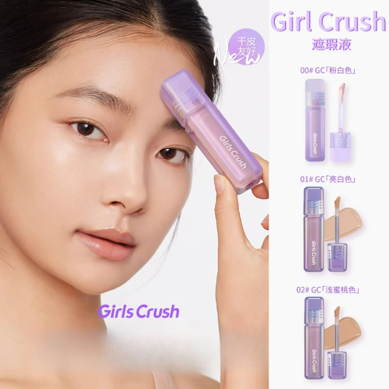 GirlsCrush-Fond de teint liquide pour le visage, fond de teint velours aqueux, maquillage longue durée, série de jeux d'aventure