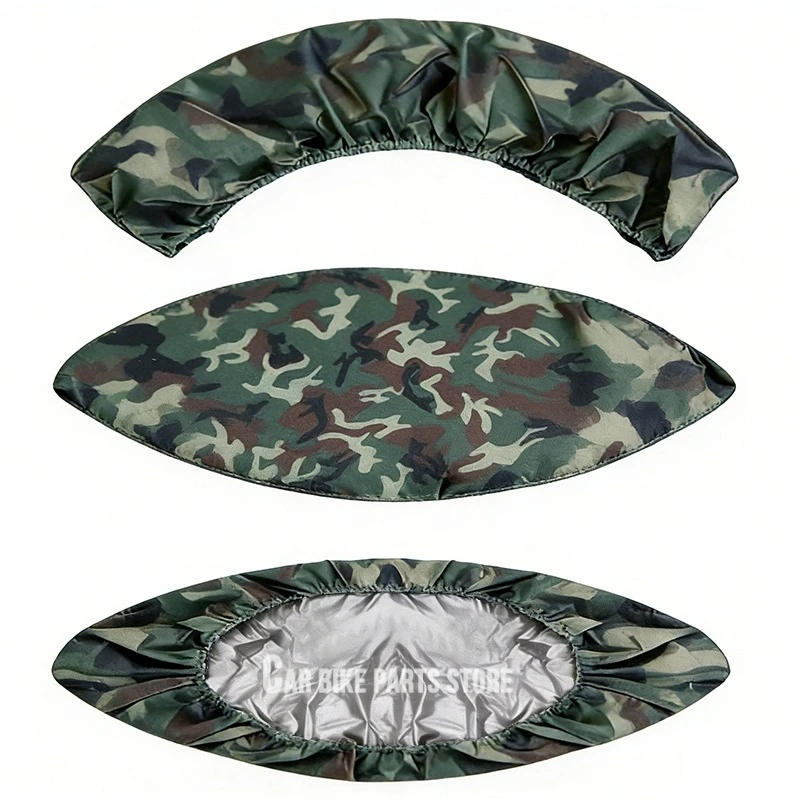 Universal 210D Kayak Cover Canoe Boat Waterproof UV Resistant Kayak Cover Dust Storage Shield Kayak Boat Canoe Storage Cover
