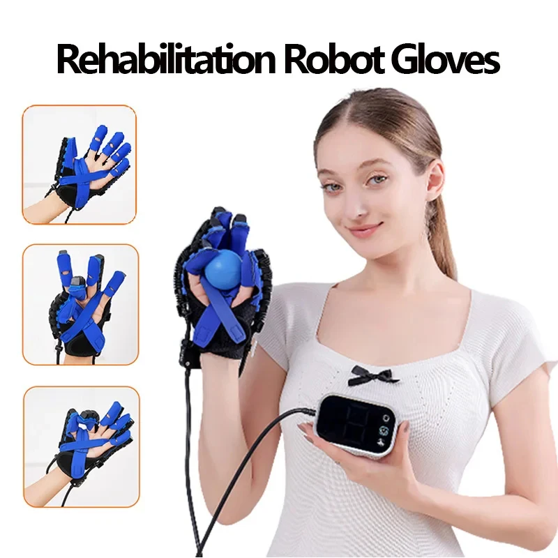 Stroke Rehabilitation Hands Rehabilitation Glove Finger Robot Trainer Hemiplegia Devices Rehab Theraphy Rehab Exercise Equipment