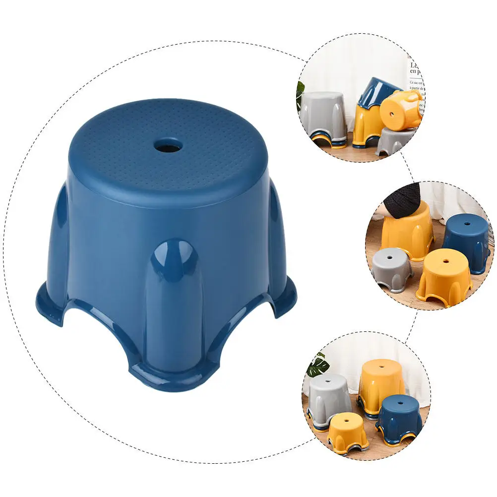 Anti-Skid Plastic Stool Stackable Footstool For Home Bathroom Nursery Use Plastic Stool Seat