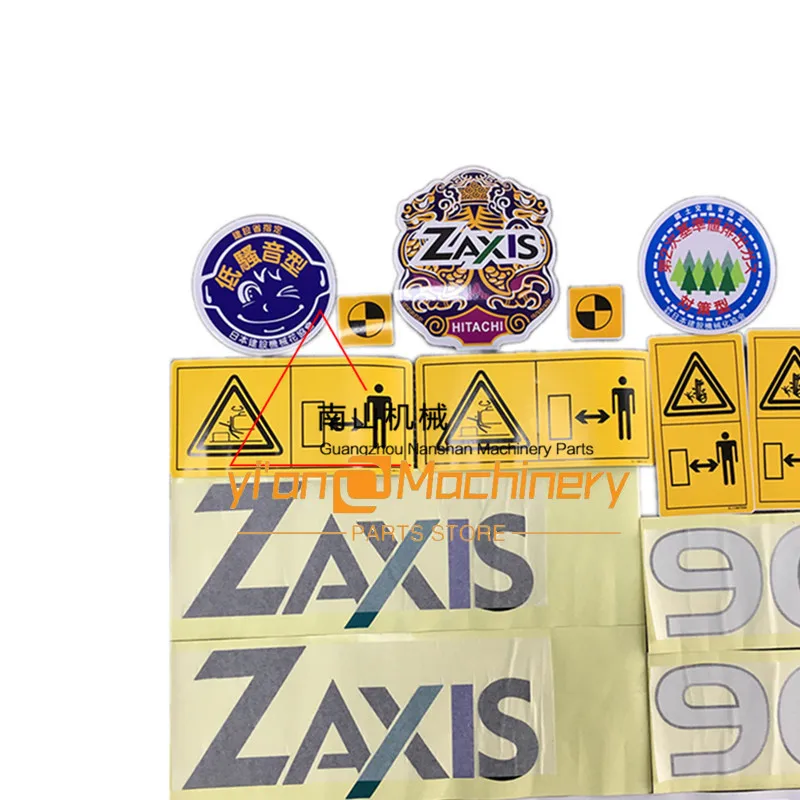 Excavator Part Car Sticker Excavator For Hitachi Zax120/200/230/270/50/60/70/90/330/400-6