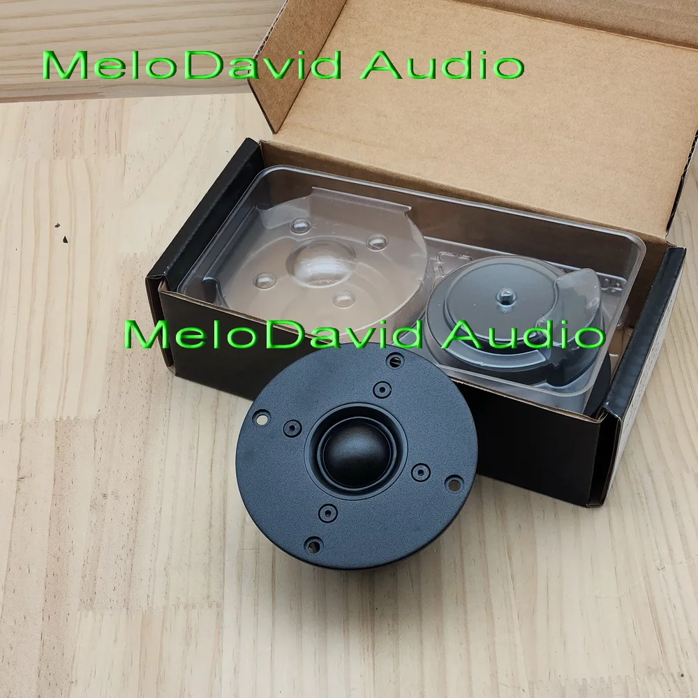 2Pcs of  MeloDavid audio 9700  28mm silk dome tweeter  replace old scanspeaker  D2905/970000