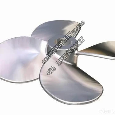 

Brand new high quality alloy four blades stainless steel special design marine propeller