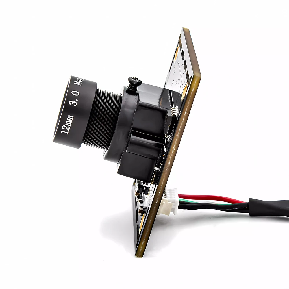 WGWK Global Shutter 12mm USB Camera Module 120FPS 720P 90FPS 1080P bez rozmycia 26Degree M12 Lens AR0234 Board High Frame Camera