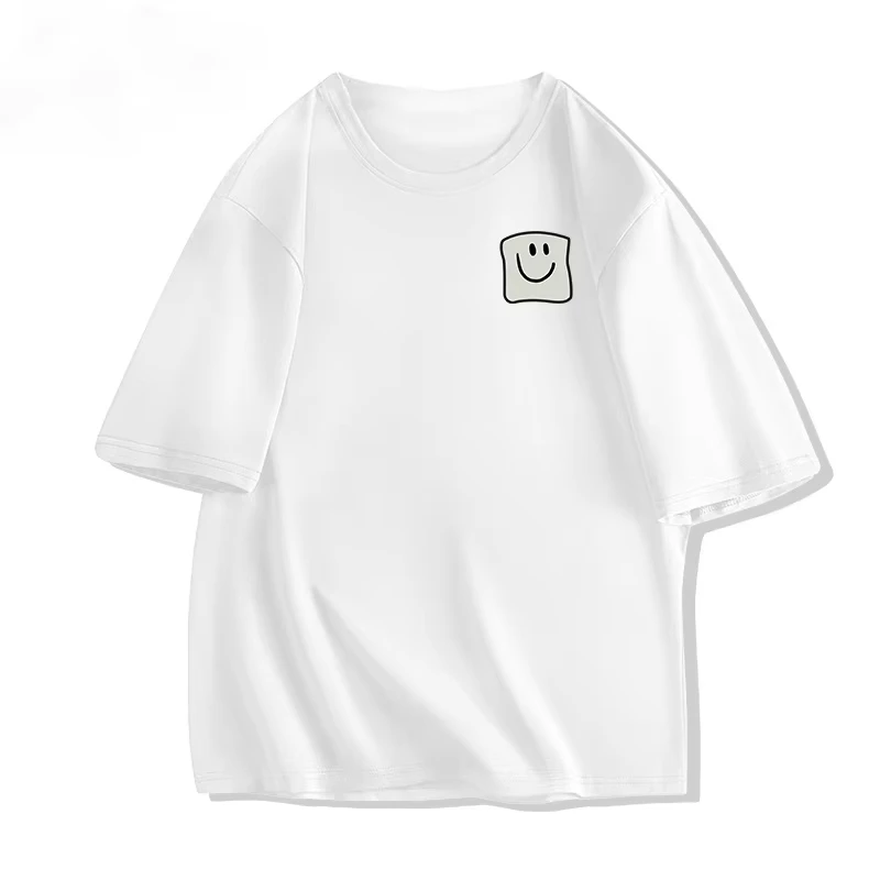 2025 Large Size Short Sleeve T-Shirt  Print Fashion Men's Floral Pattern Crew Neck Regular T-Shirt A Big and Tall T-shirt