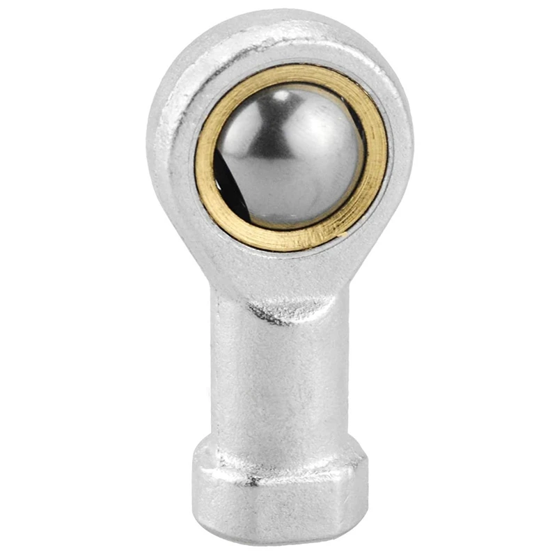 Feminino mão direita Rod End Rolamentos, máquina CNC e DIY Craft, PHS10, 10mm de diâmetro interno, 4pcs