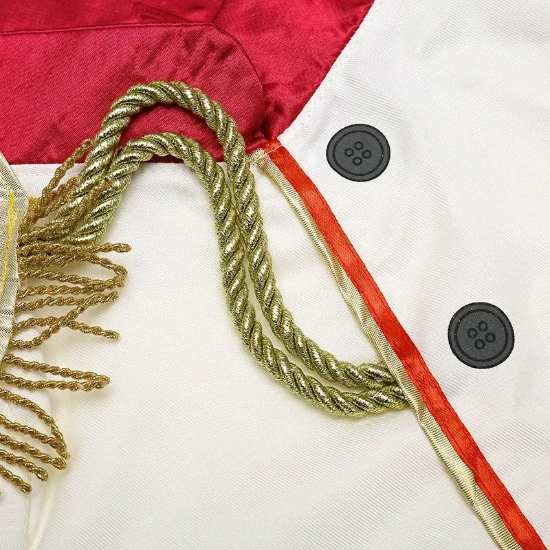 2024 Costume da principe reale americano bianco per bambini, costume di Halloween, costume da principe Cenerentola per ragazzi