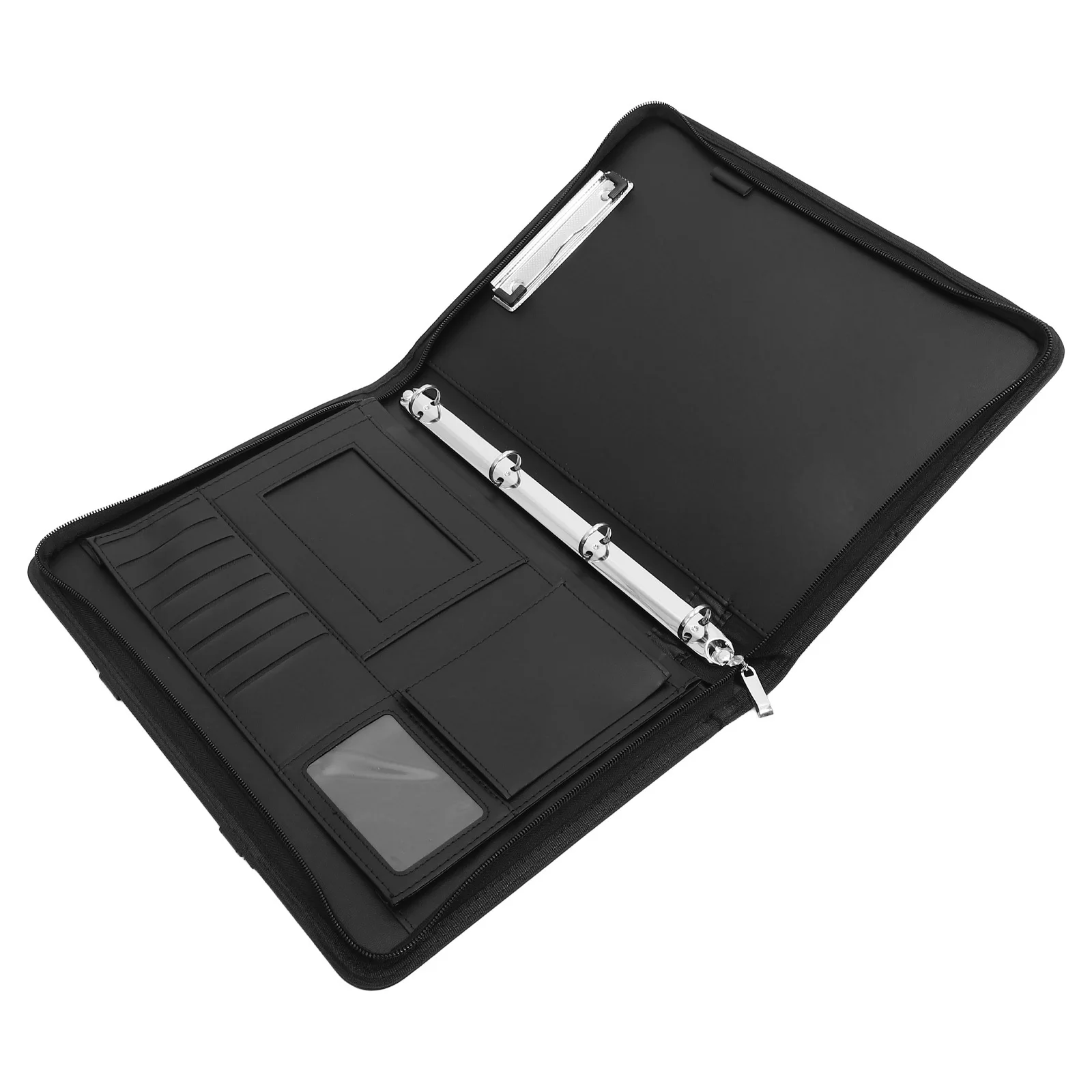 

A4 Loose-Leaf Folder Zipper Type File Storage Bag Safe Lightweight for Office Supplies Travel Use A4 Document Bag