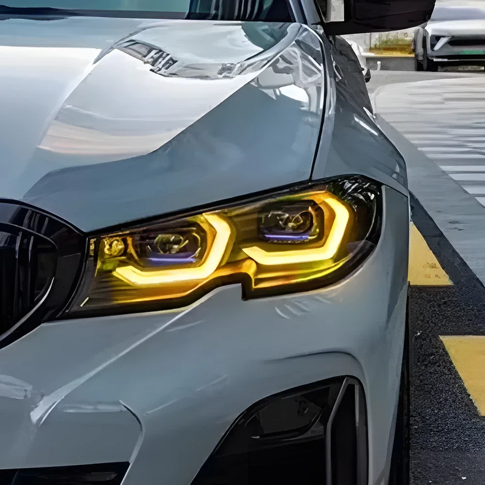 

Для Bmw 3 серии G20 G28 320I 325I 330I 2020-2022 светодиодные автомобильные фары в сборе, обновление, высококачественные аксессуары для проектора, объектив