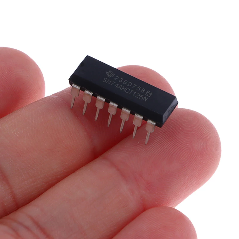 /Kb/SN74AHCT125N 74AHCT125 74AHCT125N In-line DIP-14 Logic Chip 5pcs/lot
