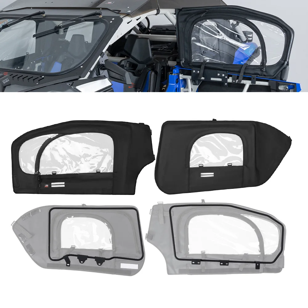

Soft Cab Enclosures w/ Metal Frame UTV Waterproof Transparent PVC For Can-Am Maverick X3 MAX X DS RS RC MR Turbo R RR 2017-2025
