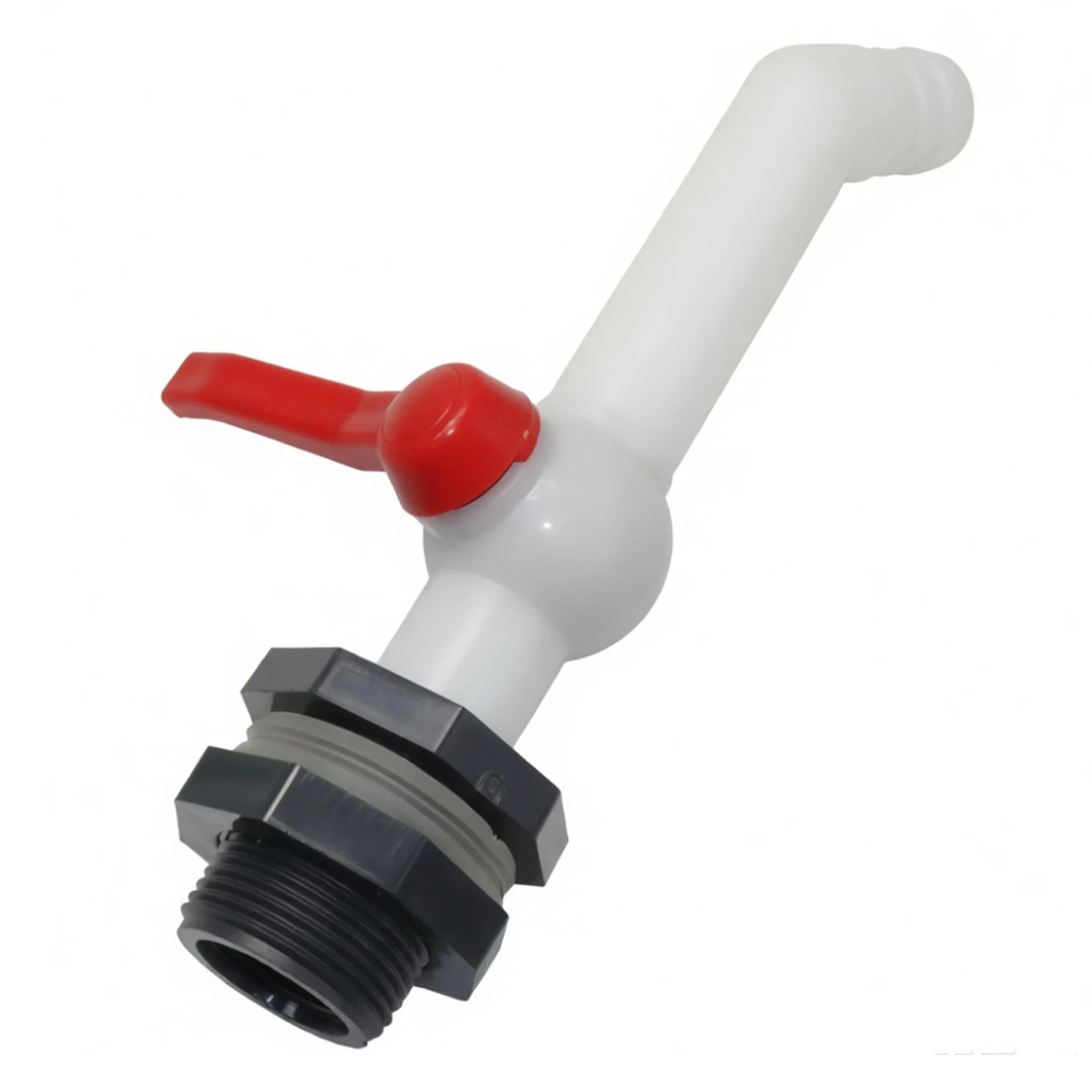 PVC internal and external thread flange with extended faucet Kit internal thread 3/4'' Rainwater bucket through plate joint