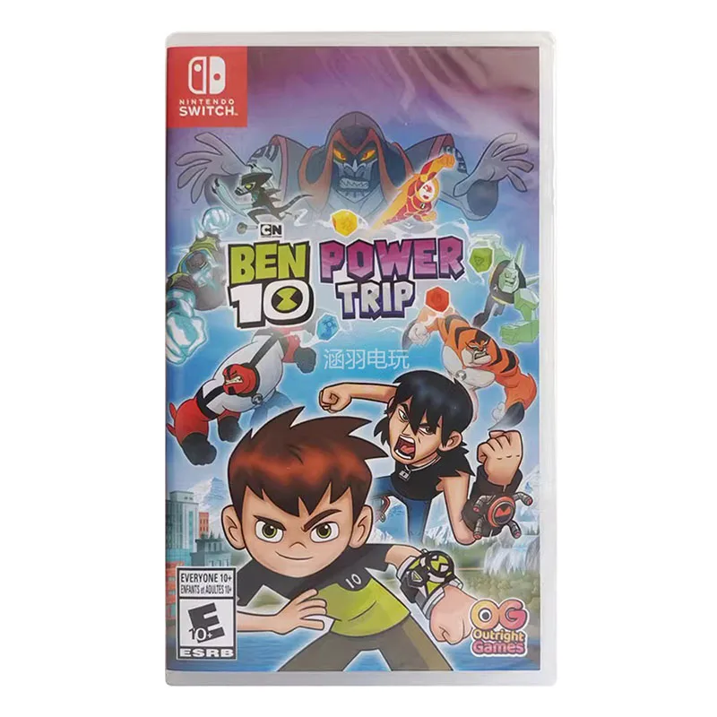 

New In Stock Switch Ns Game Youth Hacker Power Journey Ben 10 English Version