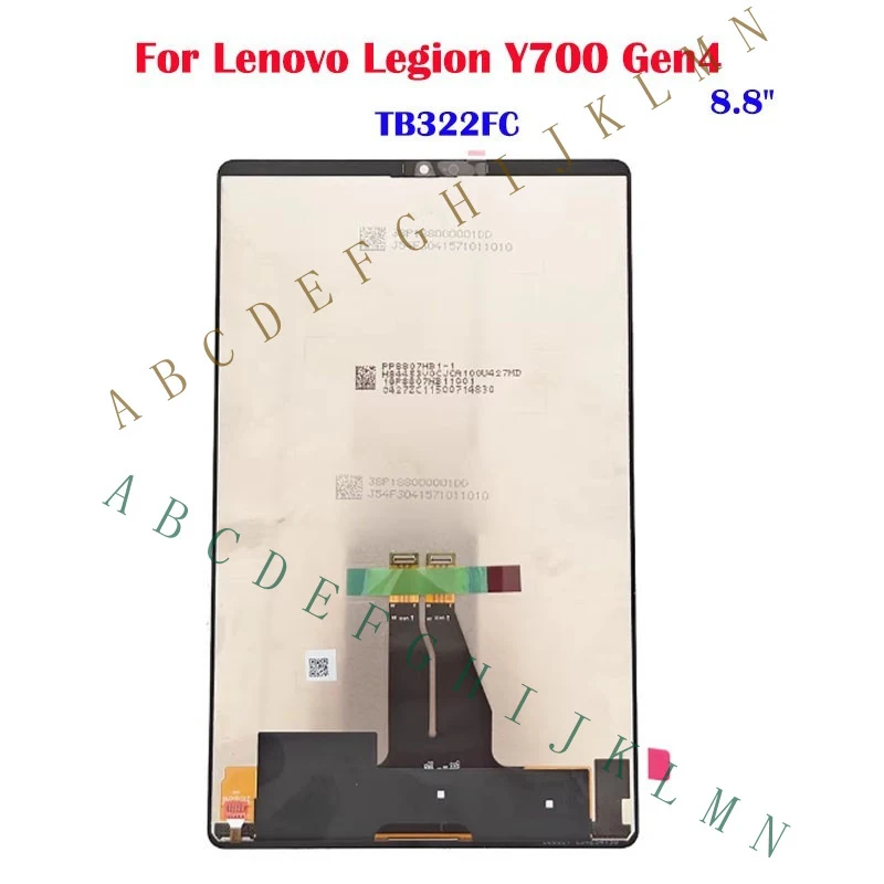 MF+    For Lenovo Legion Y700 Gen4 TB322FC LCD Display Touch Screen Digitizer