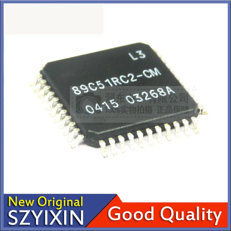 5PCS/Lot New Original AT89C51RC2-CM TQFP44 8-BIT Microcontroller Good Quality  In Stock