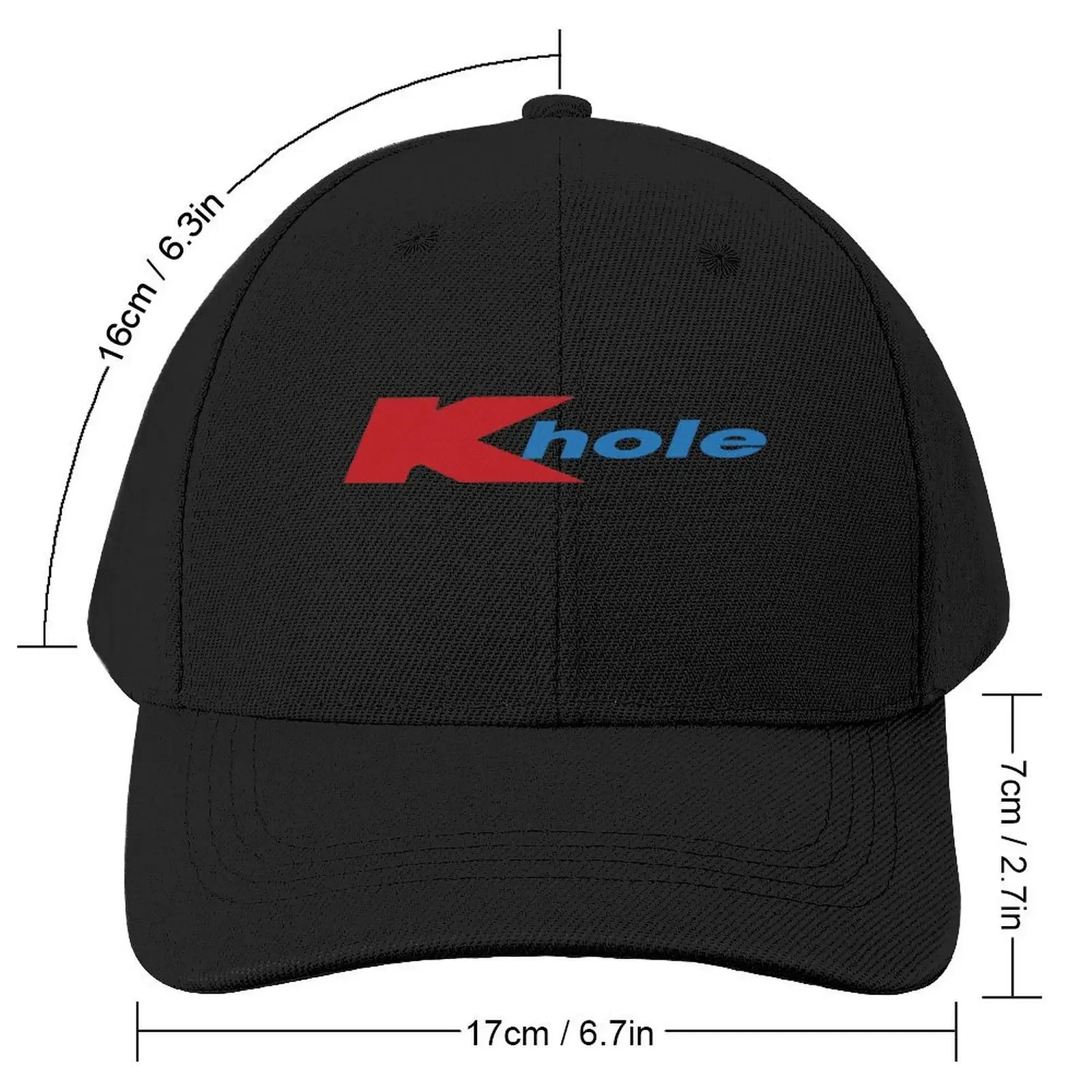 K hole Kmart Logo Baseball Cap Luxury Man Hat Trucker Cap Streetwear Baseball Men Women's