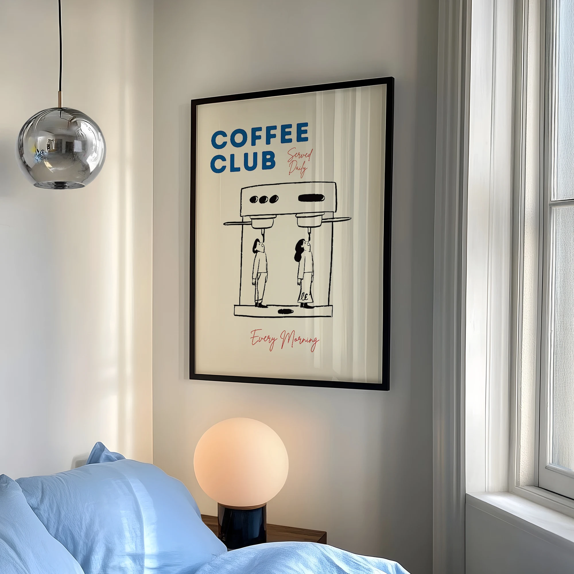 Espresso Good Morning Coffee Wall Art Prints Canvas Painting Poster Picture For Living Bedroom Dining Room Home Decor