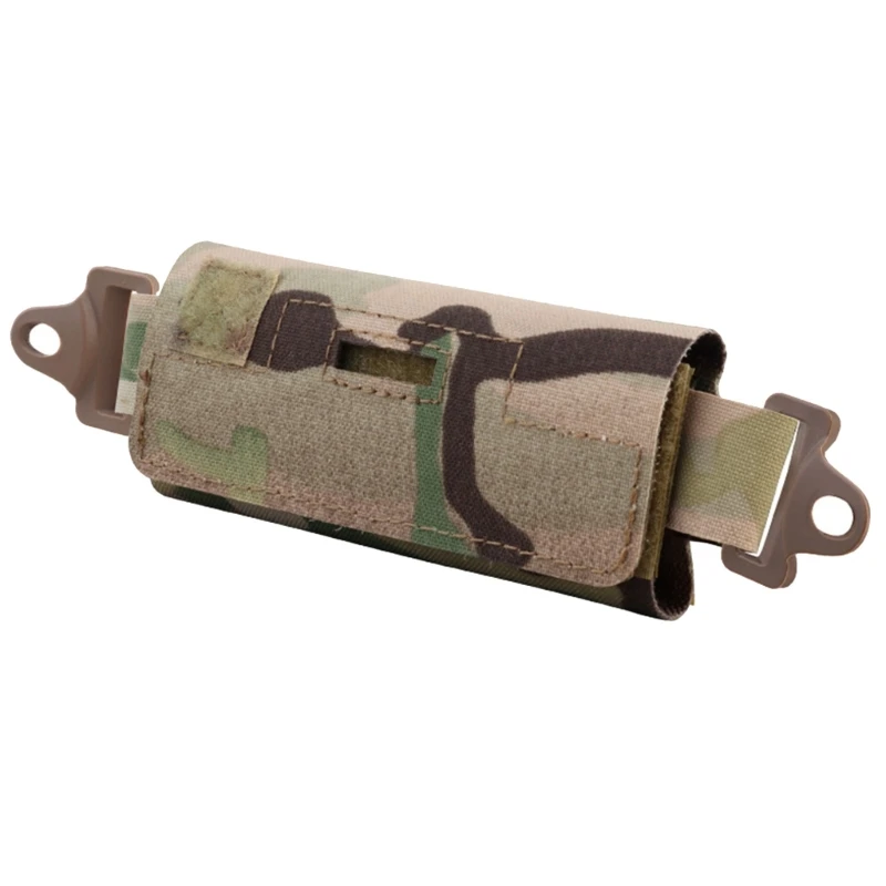 Helmet Balancing Weight Bag with Five Weight Blocks Helmet Counterbalance Weight Bag Helmet Counterweight Battery