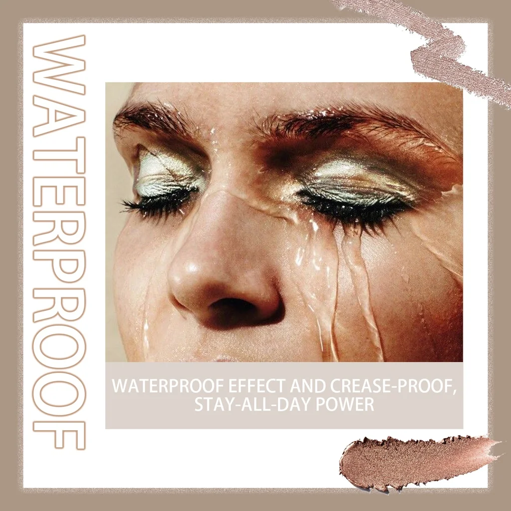 BEAUTY GLAZED 10 colori evidenziatore a doppia estremità ombretto matita luccicante ombretto impermeabile stick trucco cosmetici