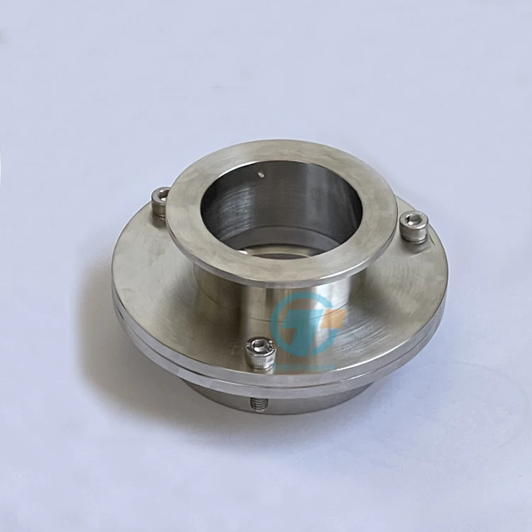 

Quartz Tube Vacuum Sealing Assembly Flange Tube Flange With KF50 Port For Tube Furnace