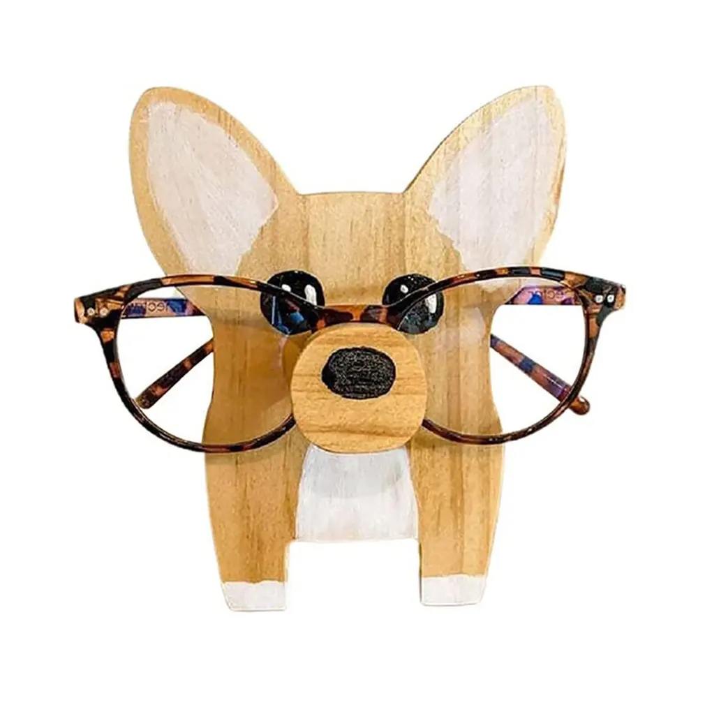 Animal Shape Glasses Stand Funny Creative Wooden Glasses Holder Wooden Carving Glasses Stand Glasses Stand For Home And Office