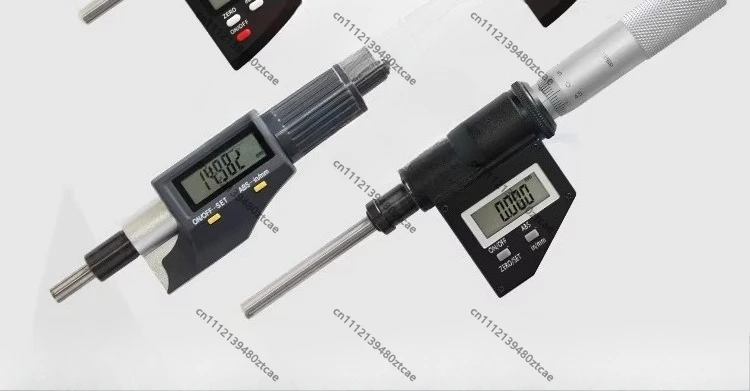 Wildcard 350 series electronic number microscope split head 0-25X0.001mm precision micrometer head