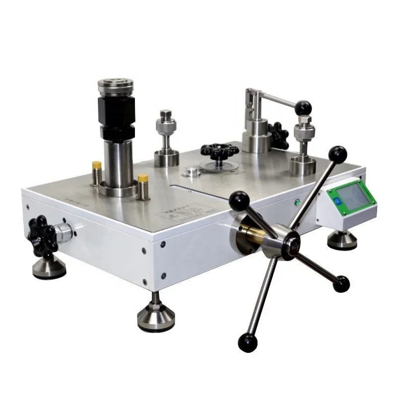 Metrology Equipment 160Mpa 1600bar Dead Weight Tester Deadweight Tester for Pressure Gauge Calibration