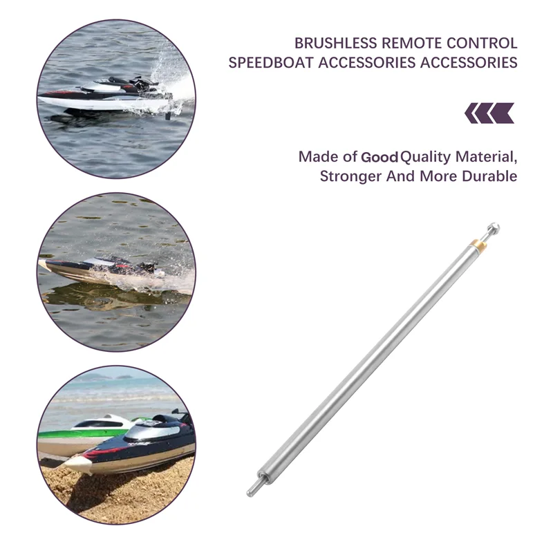 

N03R-FT012-12 Steel Tube Spare Parts Stainless Steel 3Mm Ship Shaft For Feilun FT012 2.4G Brushless RC Boat Spare Parts