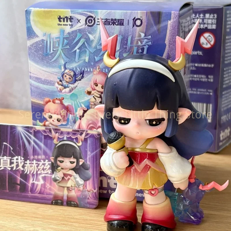 

In Stock Original Tnt King Of Glory Canyon Fantasy Collaboration Serie Trendy Blind Box Figurine Model Desktop Ornament Toy Gift